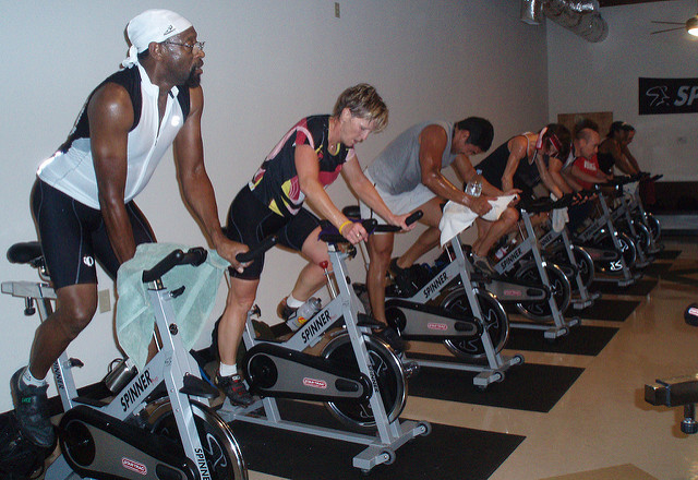 Indoor cycling classes are bad for your ears