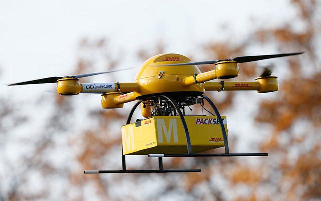No one told you drone delivery would be so damn loud