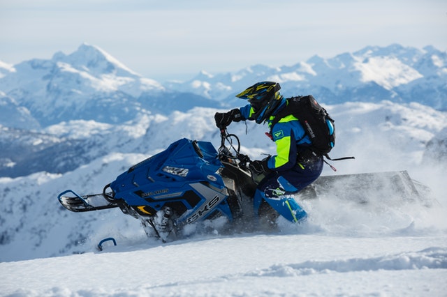 Sociopaths on snowmobiles