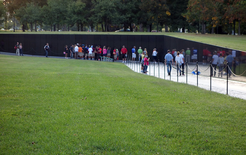 Quiet testimony: A visit to the Vietnam Memorial