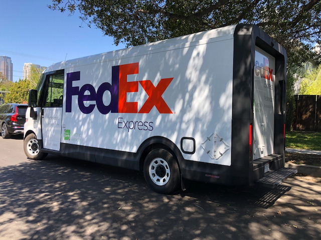 Quieter FedEx delivery trucks are here
