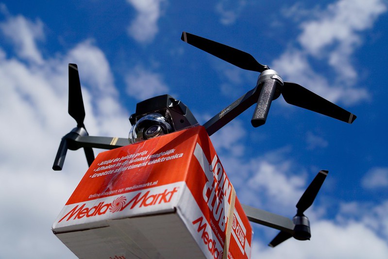 UECNA webinar on delivery drones and flying taxis