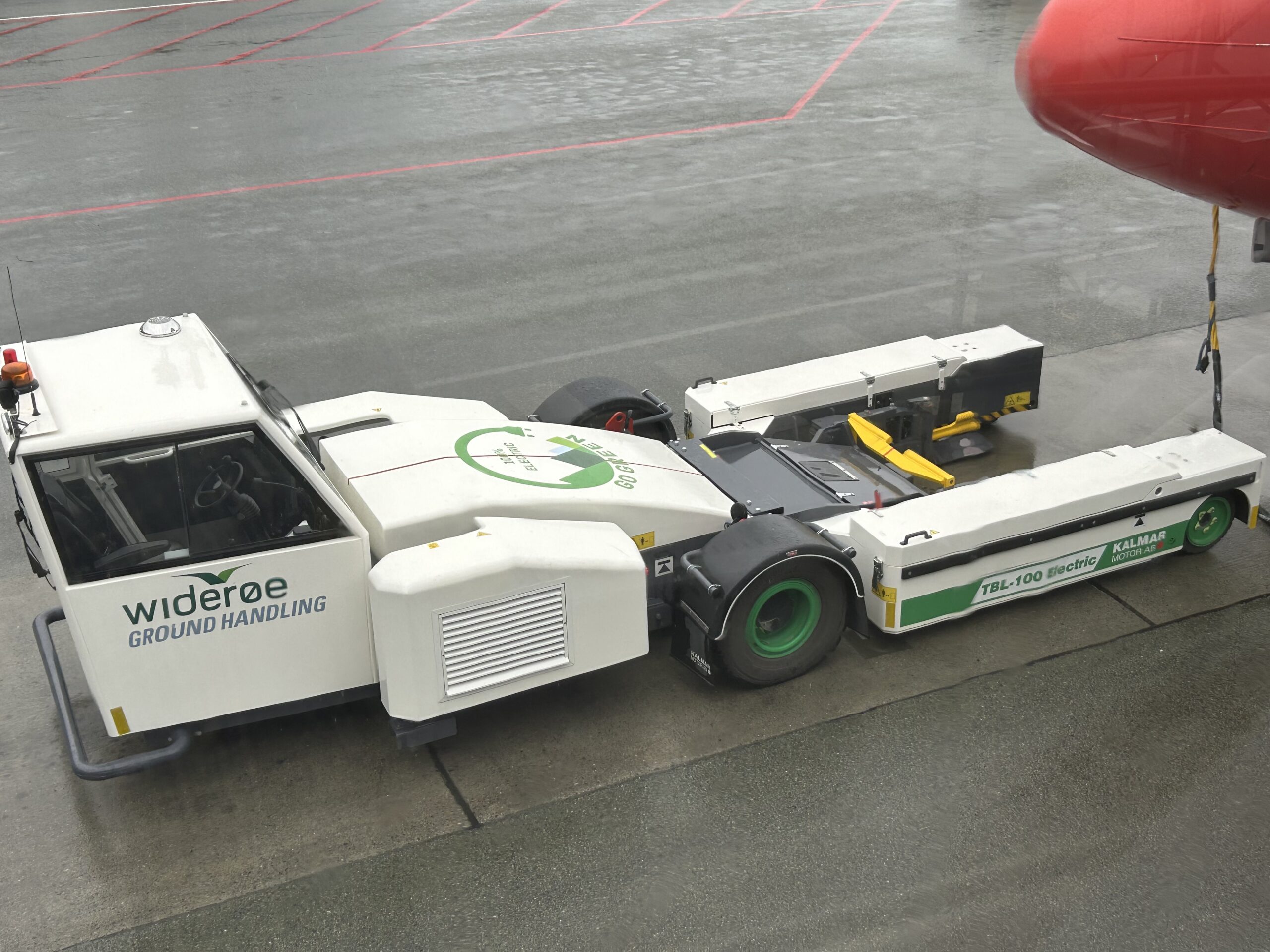 Electric tarmac equipment in Norway